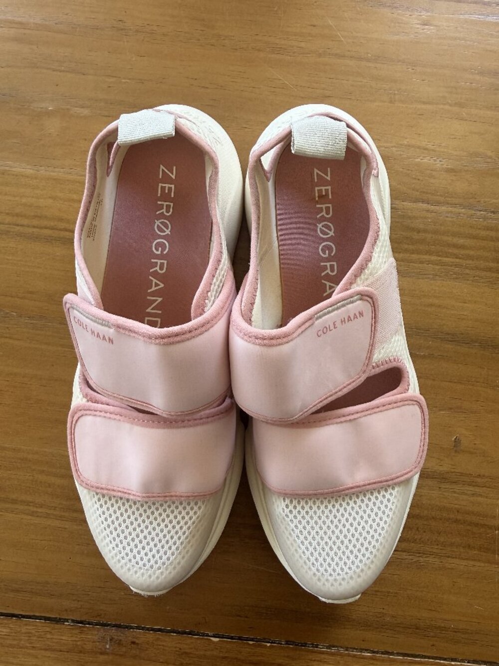 Cole Haan Pink Velcro Sport Sandals Size 9